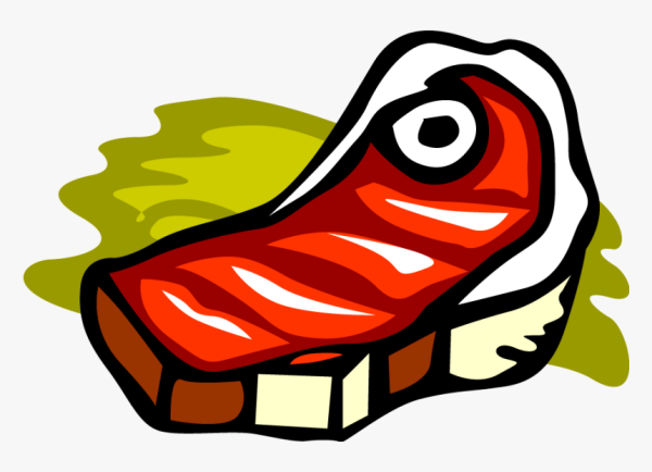 Нарисовать кусок мяса