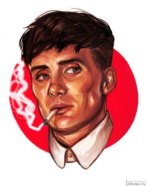 Томас Шелби автопортрет