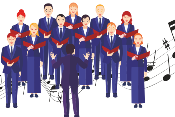 Хор рисунок