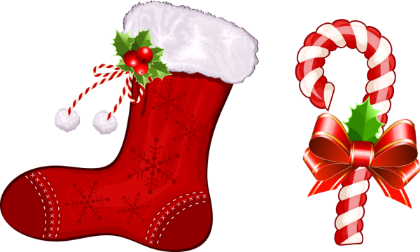 Новогодний носок раскраска