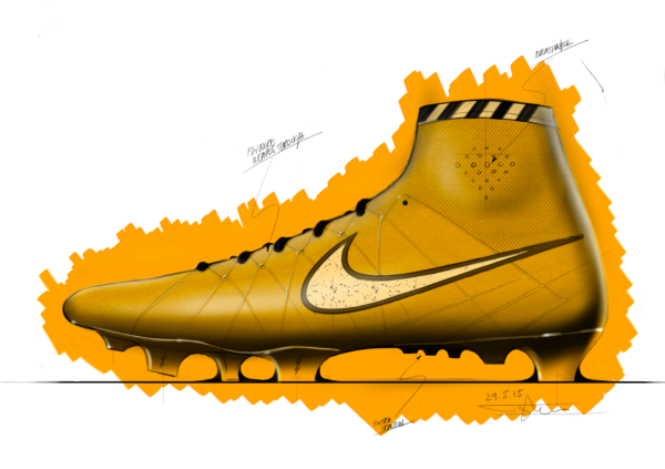 Нарисовать бутсу