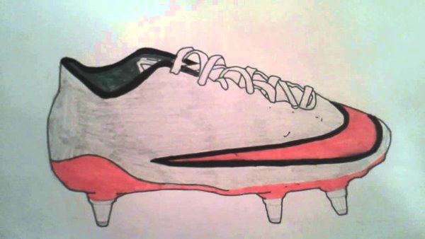 Футбольные бутсы вектор