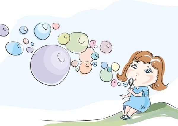 Мыльные пузыри мультяшные