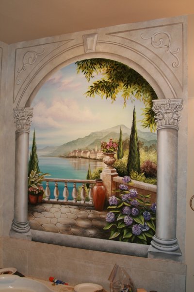 Лидия Федюрко роспись стен