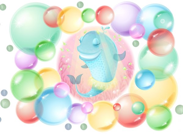 Фон пузырьки