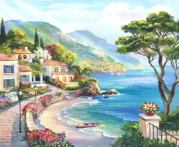 Фрески Affresco Средиземноморье