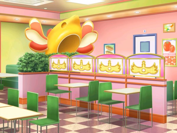 Аниме столовая