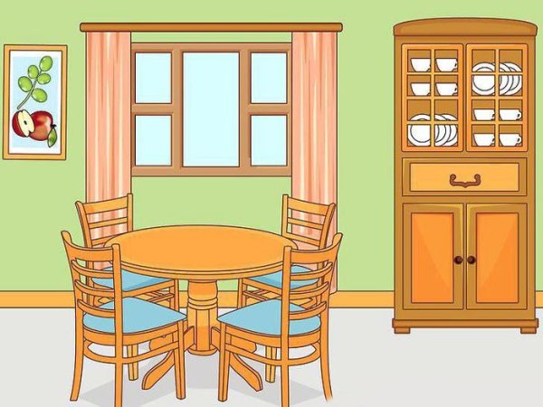Столовая комната для детей