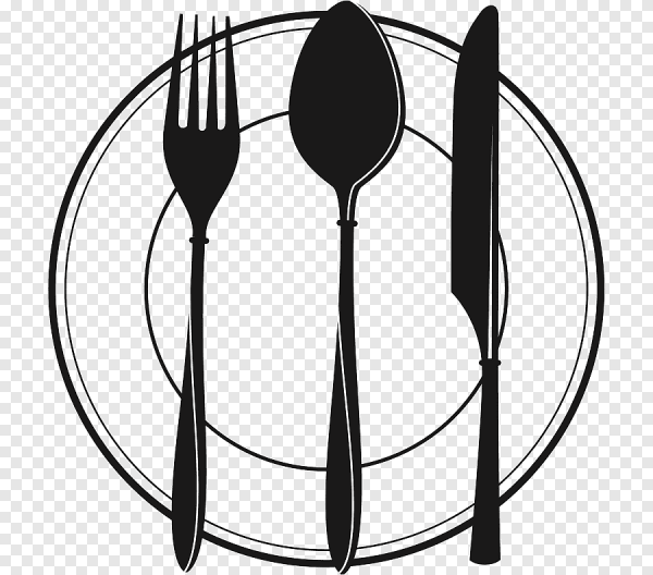 Векторные столовые приборы