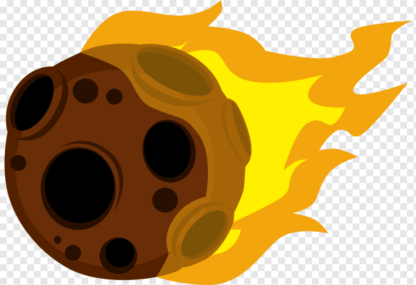 Метеорит 2д спрайт