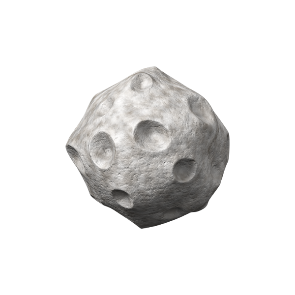 Астероид без фона