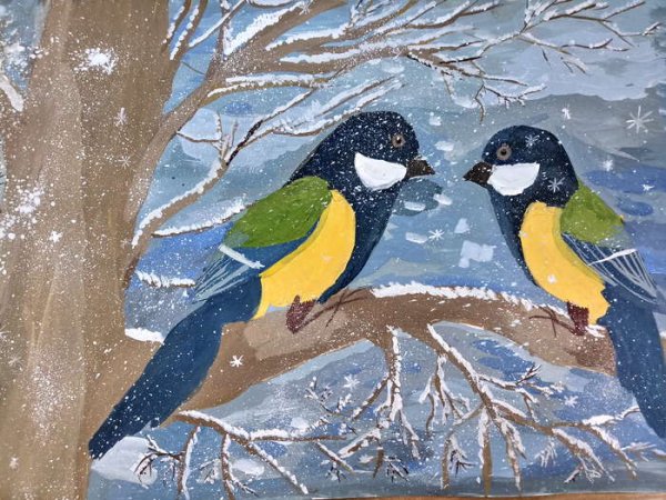 Конкурс пернатые друзья