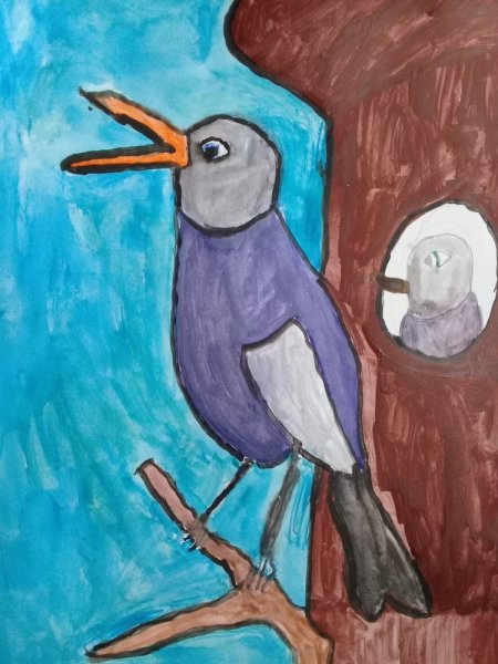 Конкурс рисунков пернатые друзья