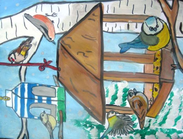 Конкурс пернатые друзья