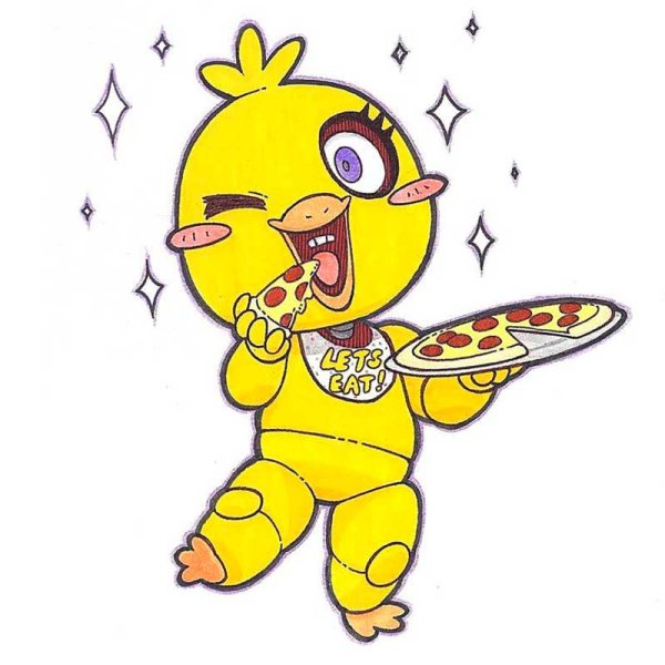 ФНАФ для срисовки