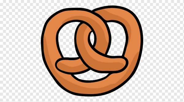 Крендель нарисованный