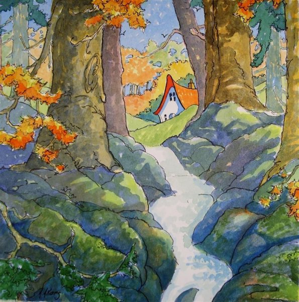 Сказка пейзаж