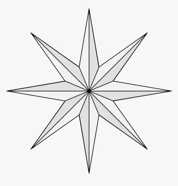 Восьмиконечная звезда Вифлеемская звезда