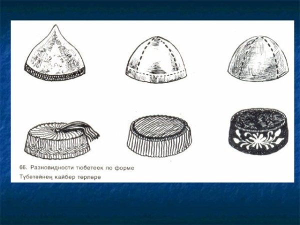 Выкройка татарской женской тюбетейки
