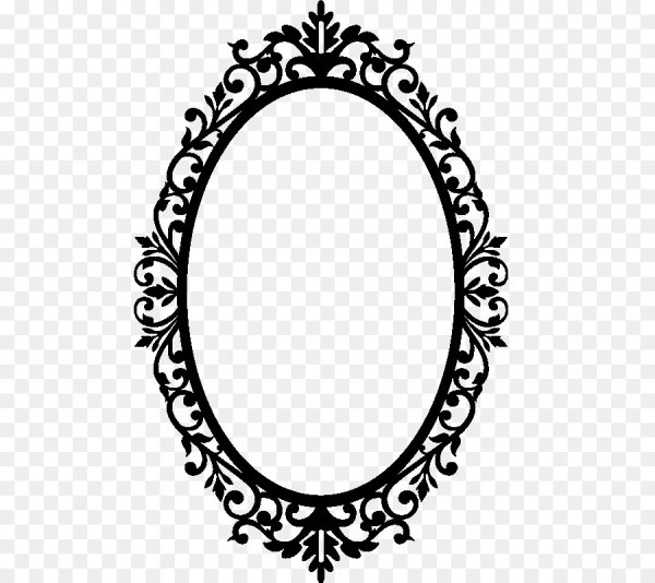 Овальная рамка