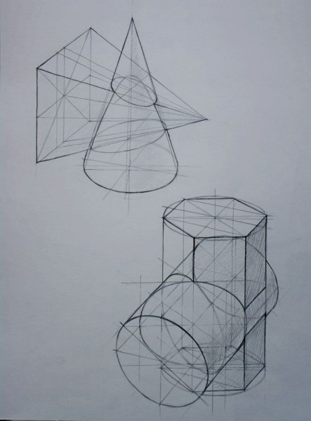 Врезка геом фигур