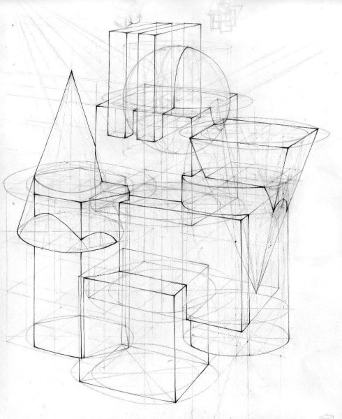 Врезки геометрических фигур