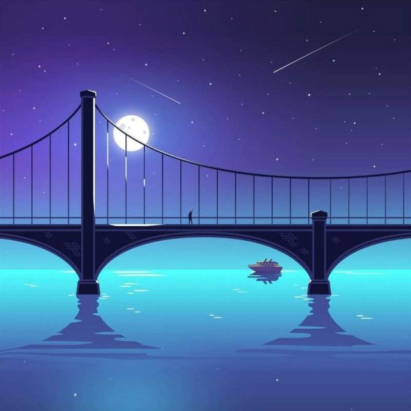 Нарисовать мост