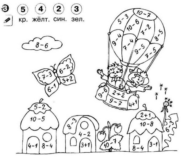 Математическая раскраска