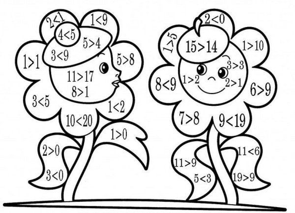 Математическая раскраска