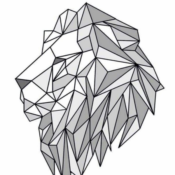 Геометрический Лисенок