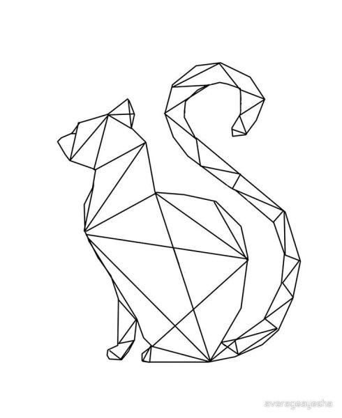 Узоры из прямых линий