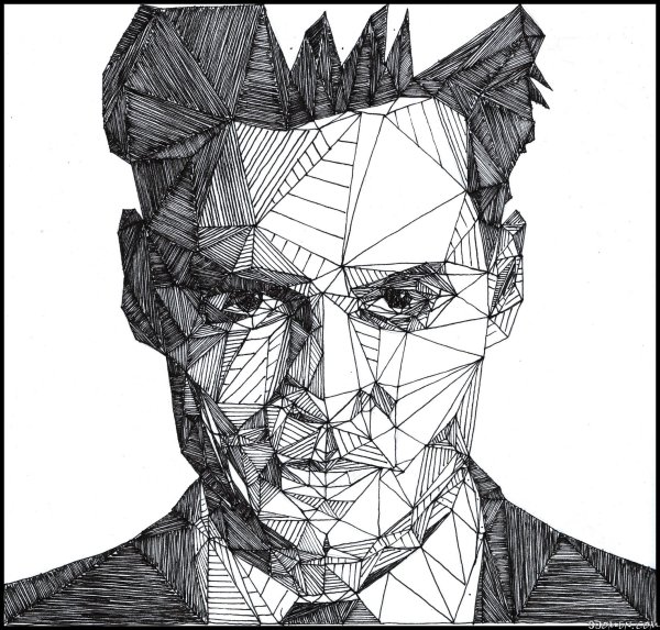 Геометрические рисунки животных