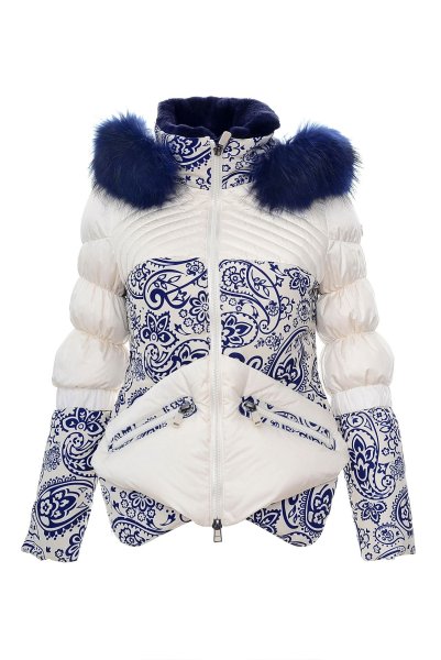 Пуховик Мильтон белый