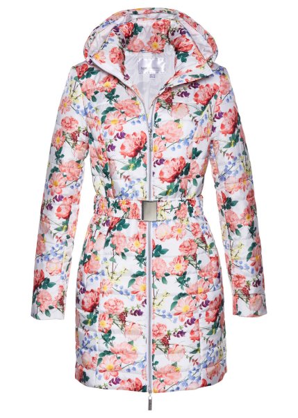 Пуховик с орнаментом