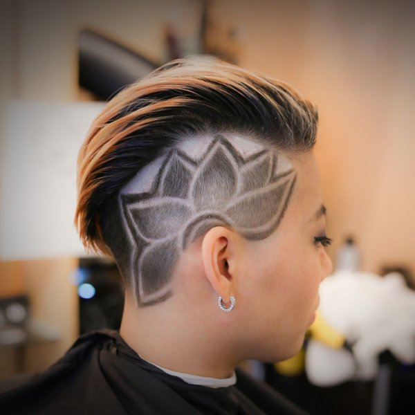 Узоры на голове