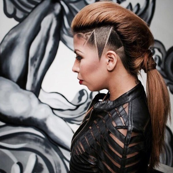 Стрижка Хаир тату