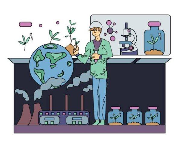 Рисунок на тему профессия эколог