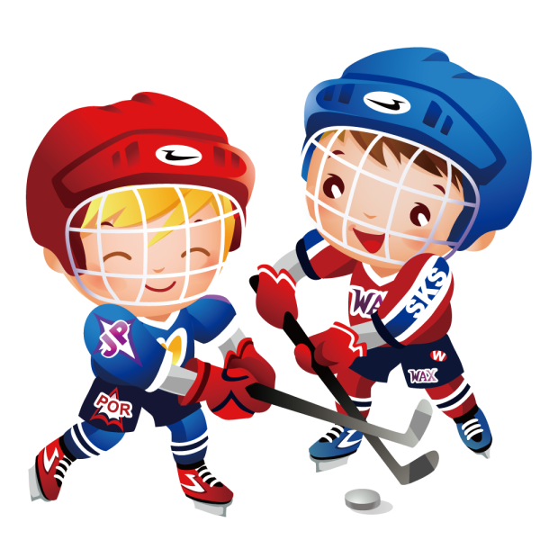 Мультяшные хоккеисты