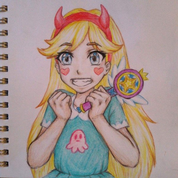 Стар Баттерфляй для срисовки