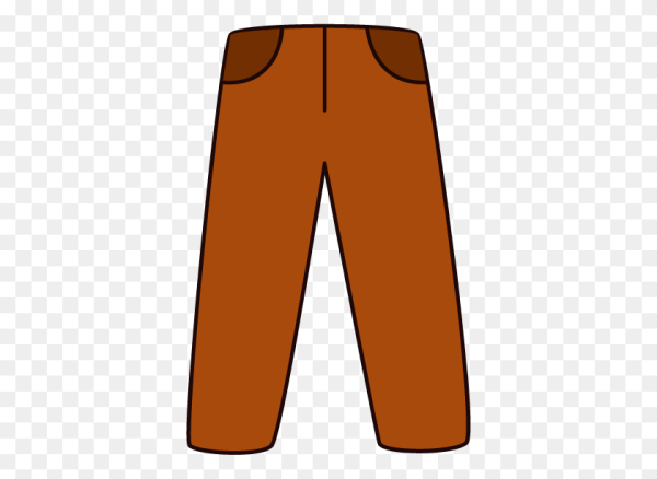 Брюки для детей на прозрачном фоне