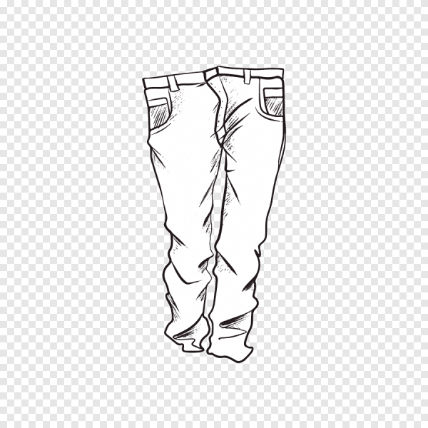 Брюки рисунок