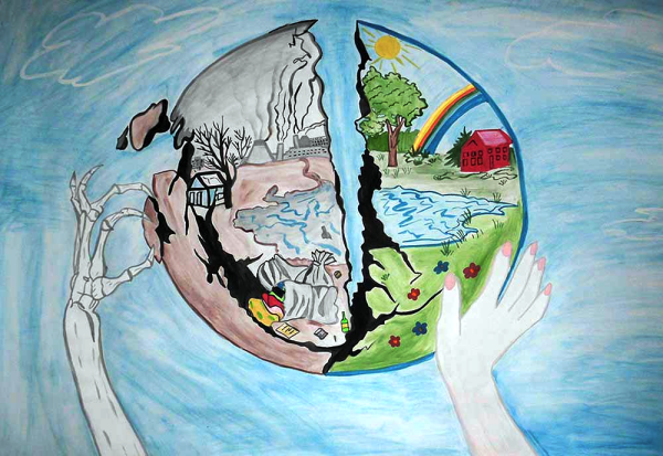 Рисунок на экологическую тему