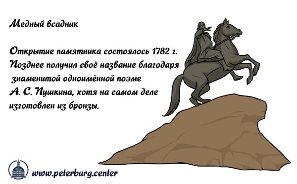 Медный всадник рисунок для детей