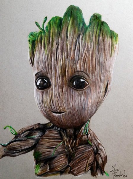 Малыш Грут арт