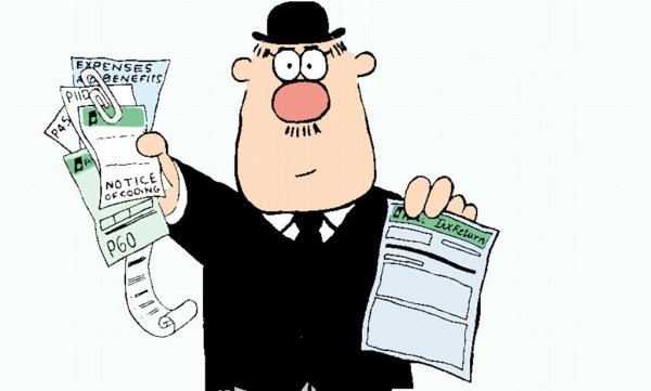 Налоги иллюстрация