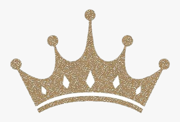 Корона женская трафарет