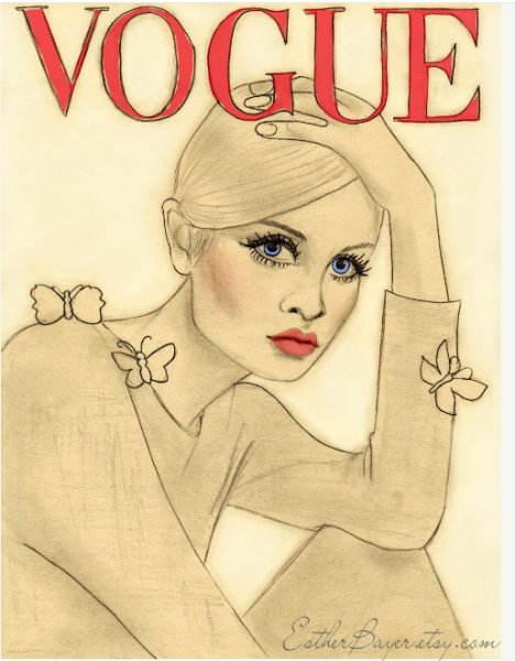 Обложка журнала рисунок