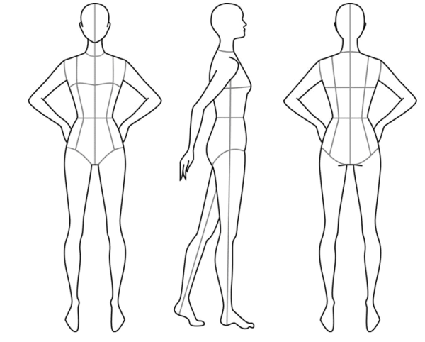 Эскизы одежды в стиле Кэжуал