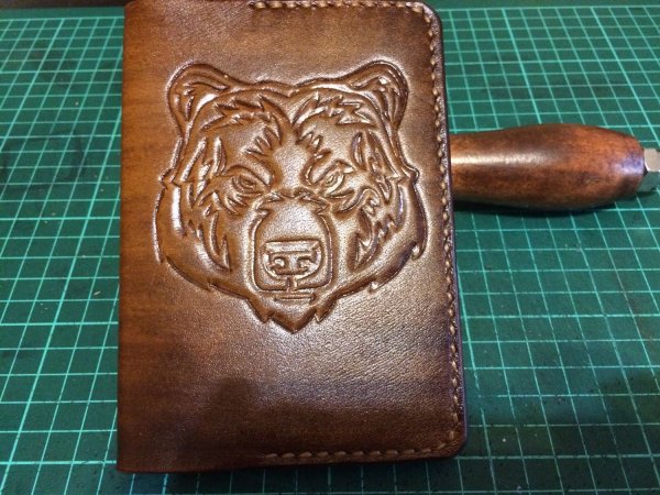 Тиснение на коже своими руками