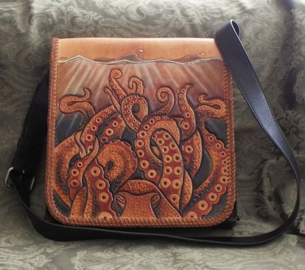 Выжигаем на коже